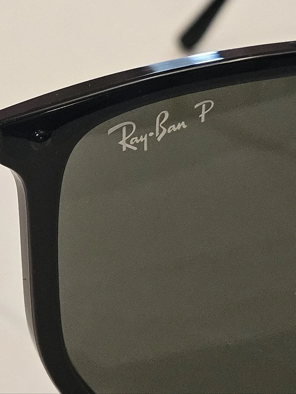 RAY-BAN RB 4451 6306/58 53-20 145 P Black & Gold Sunglasses Polarized Lenses